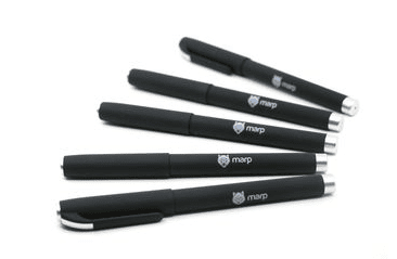 MARP PERO S VYMĚNITELNOU NÁPLNÍ - ČERNÉ