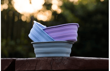 AMARAGO SILIKONOVÁ SKLÁDACÍ MISKA 1000ML - FIALOVÁ