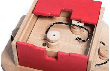 DŘEVĚNÝ HLAVOLAM SWISS CUBE