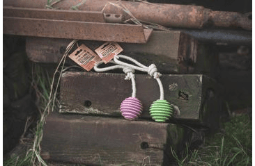 FARM COMPANY KAUČUKOVÝ BALON NA KONOPNÉM LANĚ 24CM