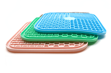 AMARAGO LÍZACÍ PODLOŽKA HRANATÁ 20X20CM RŮŽOVÁ