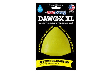 RUFF DAWG NEZNIČITELNÁ HRAČKA PRO PSY PYRAMIDA 10,20CM PRO VELKÉ PSY NAD 18 KG