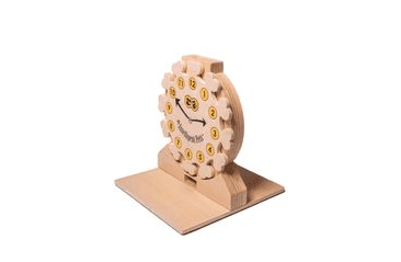 DŘEVĚNÝ HLAVOLAM CLOCK