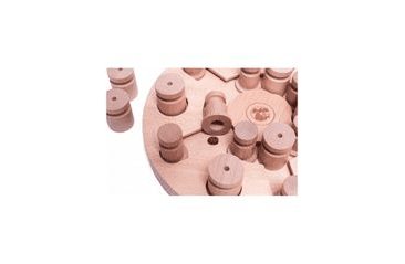 DŘEVĚNÝ HLAVOLAM MANDALA & STAR/OBTÍŽNOST 1-2