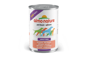 ALMO NATURE DAILY MENU - S VEPŘOVÝM 400G EXP 11/2025 SLEVA 30%