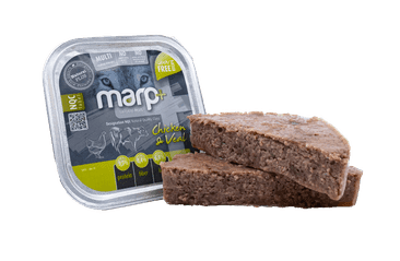 MARP NATURAL PLUS VANIČKA PRO PSY S KUŘETEM A TELECÍM 12X150G