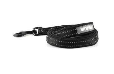 AMINELA JEDNODUCHÉ VODÍTKO PODŠITÉ SPORT & CITY 25MM/150CM, ČERNÁ