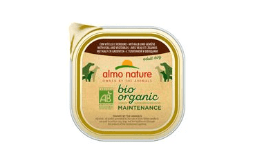 ALMO NATURE BIO ORGANIC S TELECÍM A ZELENINOU 300G VÝHODNÉ BALENÍ 9KS