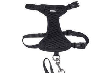 NOBBY MESH POSTROJ S VODÍTKEM PRO KOČKU L-XL ČERNÁ