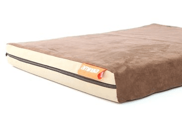 MATRACE AMINELA - 80X60X10CM HALF AND HALF HNĚDÁ/BÉŽOVÁ