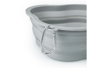 AMARAGO SILIKONOVÁ SKLÁDACÍ MISKA 1000ML - ŠEDÁ