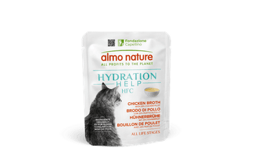 ALMO NATURE HFC HYDRATAČNÍ KAPSIČKA - KUŘECÍ VÝVAR S FILETY 50G 4+1 ZDARMA