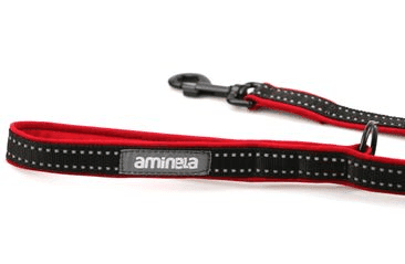 AMINELA JEDNODUCHÉ VODÍTKO PODŠITÉ SPORT & CITY 25MM/150CM, ČERVENÁ