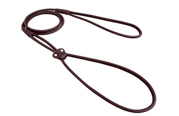 PŘEDVÁDĚCÍ VODÍTKO Z ŠITÉ KULATÉ KŮŽE - HNĚDÁ