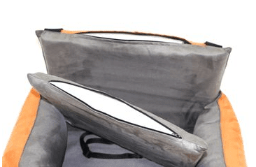 AMINELA AUTOSEDAČKA S 50X40CM ORANŽOVÁ/ŠEDÁ