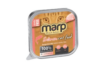 MARP SALMON VANIČKA PRO KOČKY S LOSOSEM 100G EXP 09/2023 10KS + 20KS ZDARMA