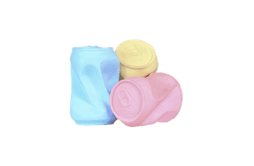 AMARAGO ECO FRIENDLY HRAČKA PRO PSY PLECHOVKA MODRÁ, 16CM/110G