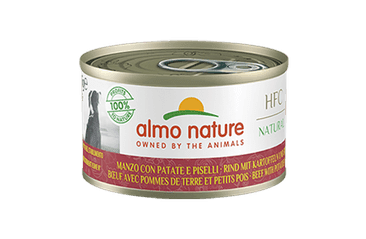 ALMO NATURE HFC NATURAL - HOVĚZÍ S BRAMBOREM A HRÁŠKEM 95G VÝHODNÉ BALENÍ 24KS