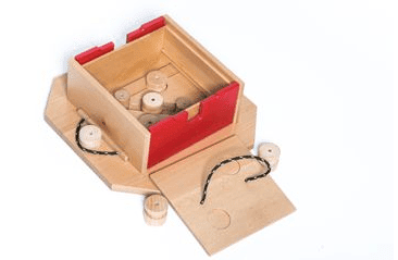 DŘEVĚNÝ HLAVOLAM SWISS CUBE