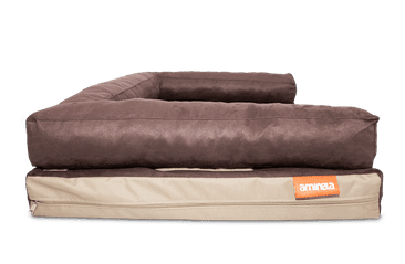 AMINELA PELÍŠEK S OKRAJEM 80X60CM HALF AND HALF HNĚDÁ/BÉŽOVÁ