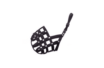 BAFPET POPRUHOVÝ NÁHUBEK, PLETENÝ - ČERNÁ