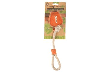 FARM COMPANY BALON ZE SEMIŠOVÉ KŮŽE NA KONOPNÉM LANĚ 36CM