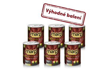 Marp Chicken konzerva pro psy s kuřecím 6x400g Konzerva s kuřecím 6x400g