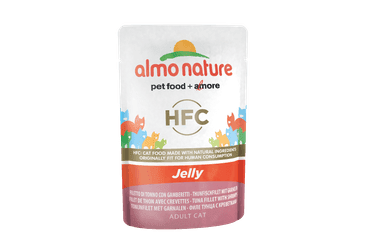 ALMO NATURE HFC JELLY - TUŇÁK A KREVETY V ŽELÉ 55G
