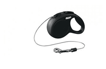 FLEXI NEW CLASSIC XS LANKO 3M/8KG ČERNÁ