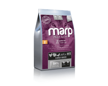 MARP HOLISTIC WHITE MIX LB - PRO VELKÁ PLEMENA BEZ OBILOVIN 12KG