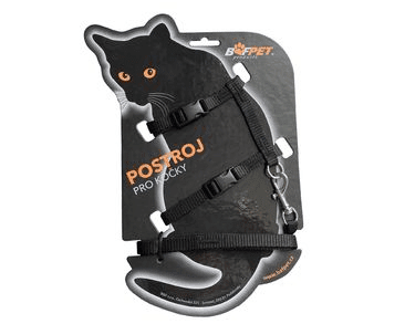 BAFPET SET POSTROJ + VODÍTKO PRO KOČKY - ČERNÁ