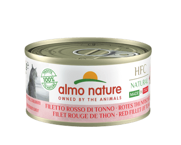 ALMO NATURE HFC MADE IN ITALY - FILET Z ČERVENÉHO TUŇÁKA 70G