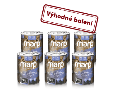 MARP VARIETY SINGLE TUŇÁK KONZERVA PRO PSY 6X400G
