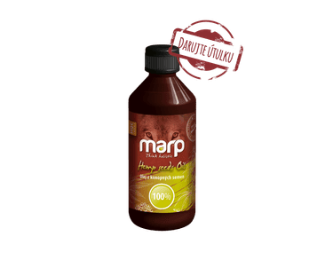 MARP HOLISTIC - OLEJ Z KONOPNÝCH SEMEN 500ML (ÚTULEK VOŘÍŠKOV)