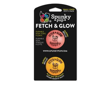 SPUNKY PUP SVÍTÍCÍ MÍČEK 2KS 5CM