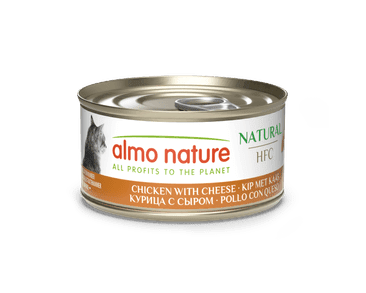 ALMO NATURE HFC NATURAL - KUŘE A SÝR 70G
