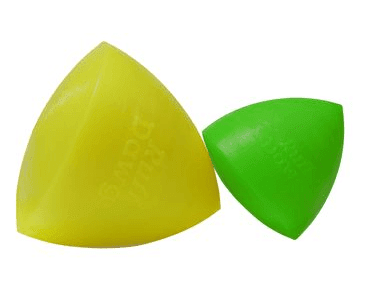 RUFF DAWG NEZNIČITELNÁ HRAČKA PRO PSY PYRAMIDA 10,20CM PRO VELKÉ PSY NAD 18 KG