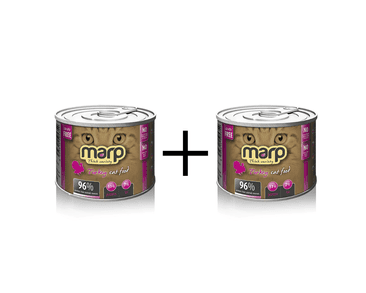 MARP VARIETY TURKEY CAT KONZERVA PRO KOČKY S KRŮTOU 200G EXP 05/2024 1+1 ZDARMA