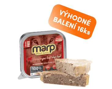 MARP ANGUS BEEF VANIČKA PRO PSY S HOVĚZÍM 16X100G