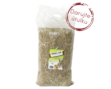 PUČÁLKA LUČNÍ SENO 1KG (PRO ÚTULEK VOŘÍŠKOV)