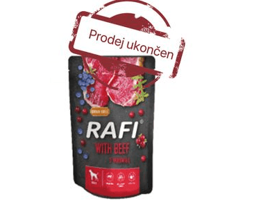 RAFI PATÉ HOVĚZÍ - KAPSIČKA PRO PSY 300G