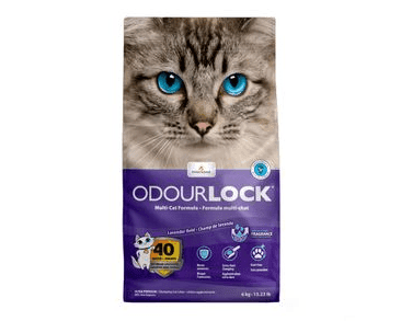 INTERSAND KOČKOLIT ODOUR LOCK - VŮNĚ LEVANDULE 6KG