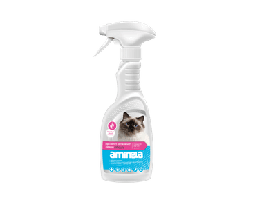 AMINELA CLEAN	EKOLOGICKÝ ODSTRAŇOVAČ ZÁPACHU KOČKOLITU 500ML