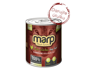 MARP CHICKEN KONZERVA PRO PSY S KUŘECÍM 6X800G (PRO ÚTULEK VOŘÍŠKOV)