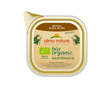 ALMO NATURE DAILY MENU BIO WET DOG - S TELECÍM 100G