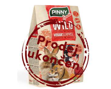 PINNY WILD SNACK VEGGIE SURPRISE 100G EXP 07/2025 SLEVA 30%