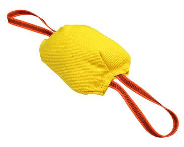 BAFPET PEŠEK RINGO, 2X UCHO - ŽLUTÁ