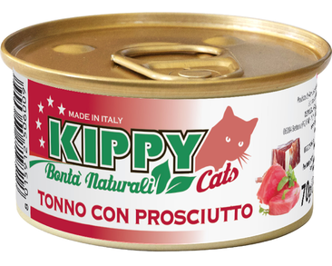 KIPPY NATURALI KUŘECÍ SE ŠUNKOU 70G