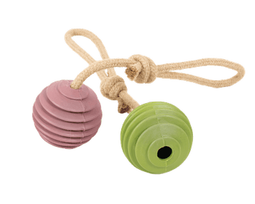 FARM COMPANY KAUČUKOVÝ BALON NA KONOPNÉM LANĚ 24CM