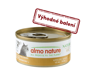 ALMO NATURE HFC NATURAL - TELECÍ 70G VÝHODNÉ BALENÍ 24KS